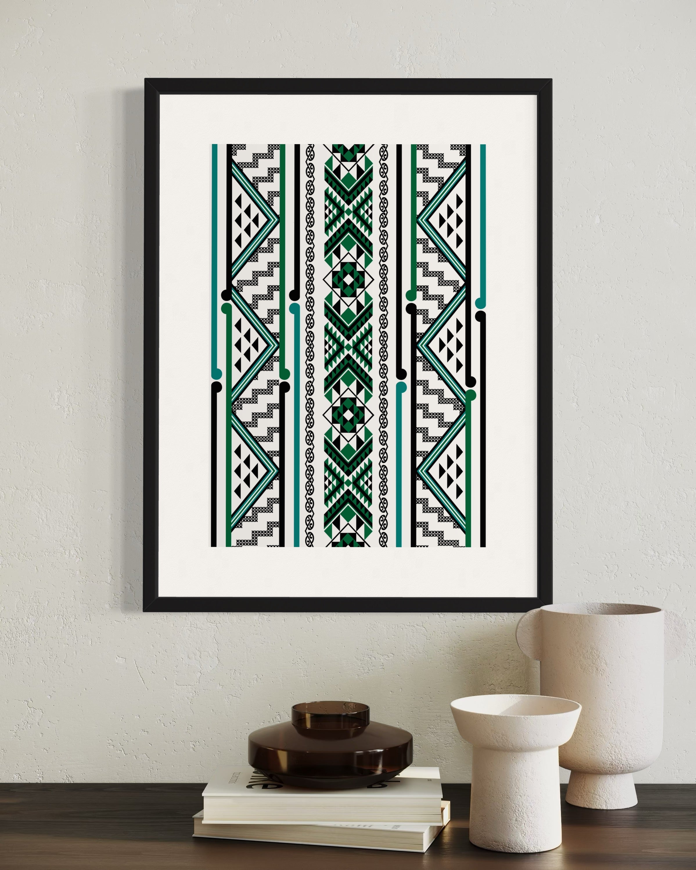 Taniko Pulse print