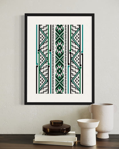 Taniko Pulse print