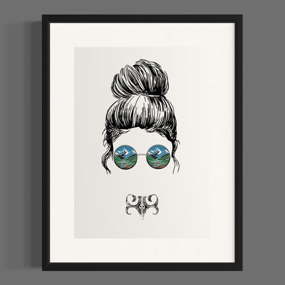 Motuhaketanga print