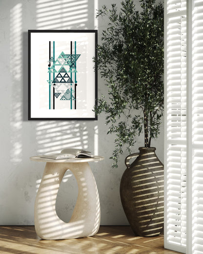 Tāniko Print